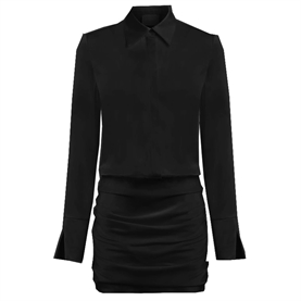 Dondup Abito Kjole, Sort